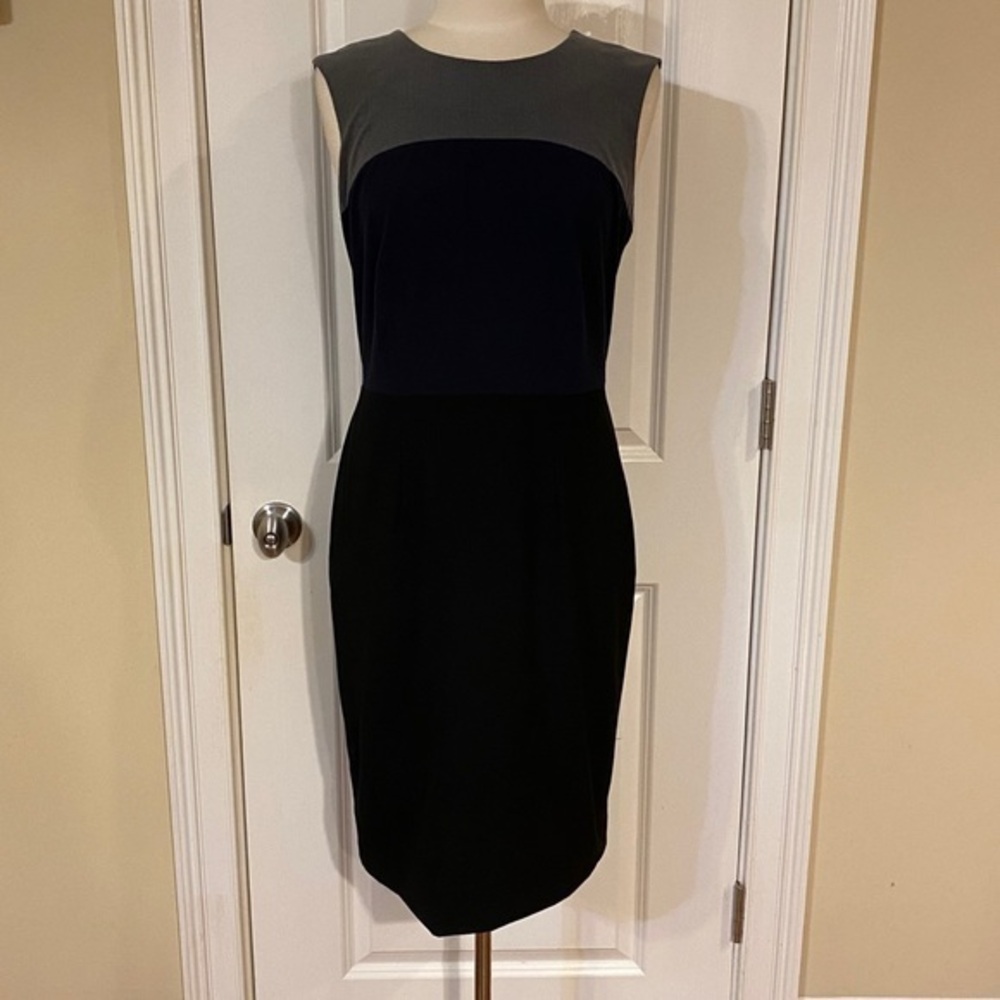 The Limited Black Collection Color Block Dress 8